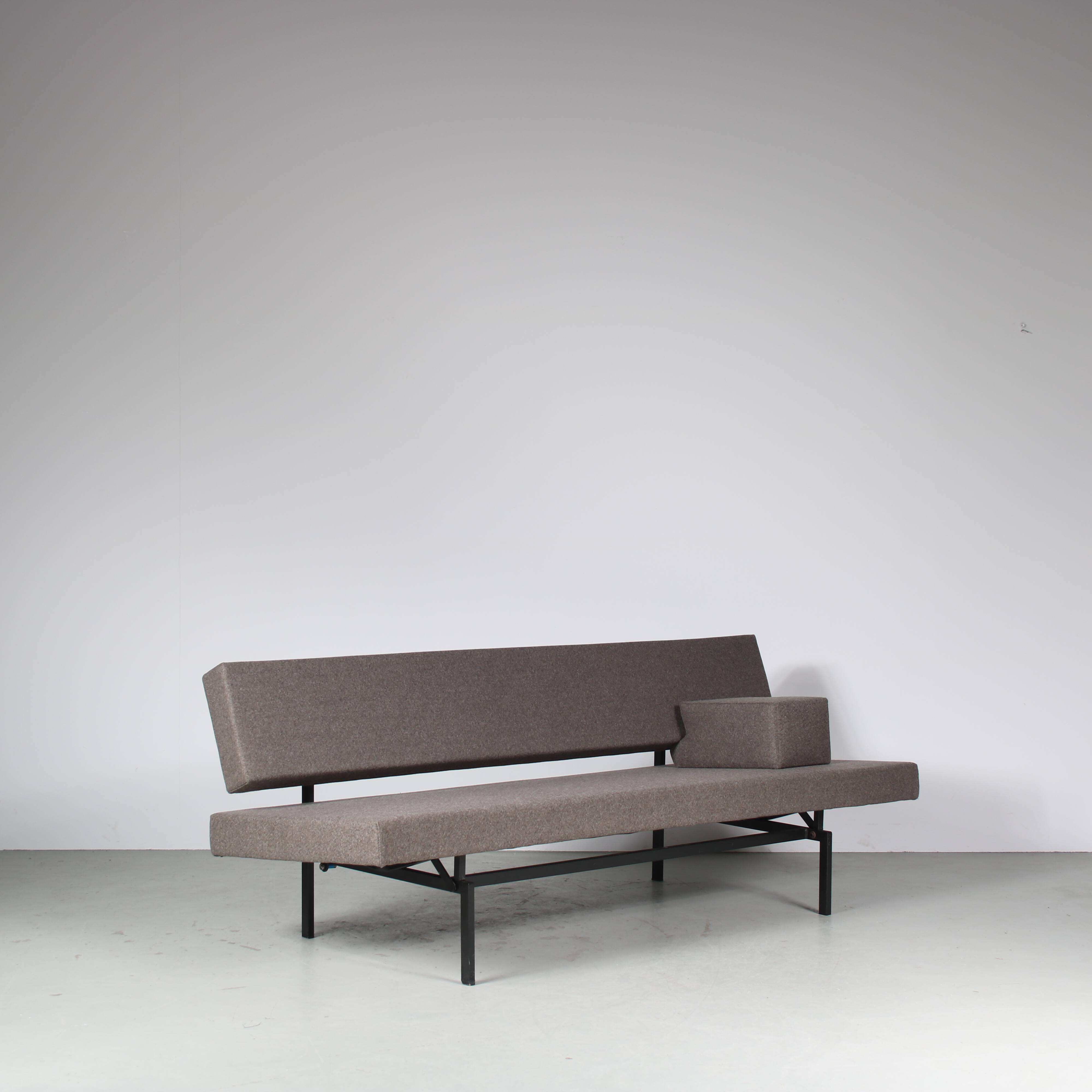 1960s 3-Seater sleeping sofa by Gijs van der Sluis for Gispen, Netherlands