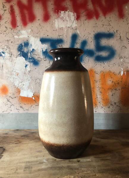 Grand vase céramique West Germany,vase décoratif, vase plancher,pot à fleur