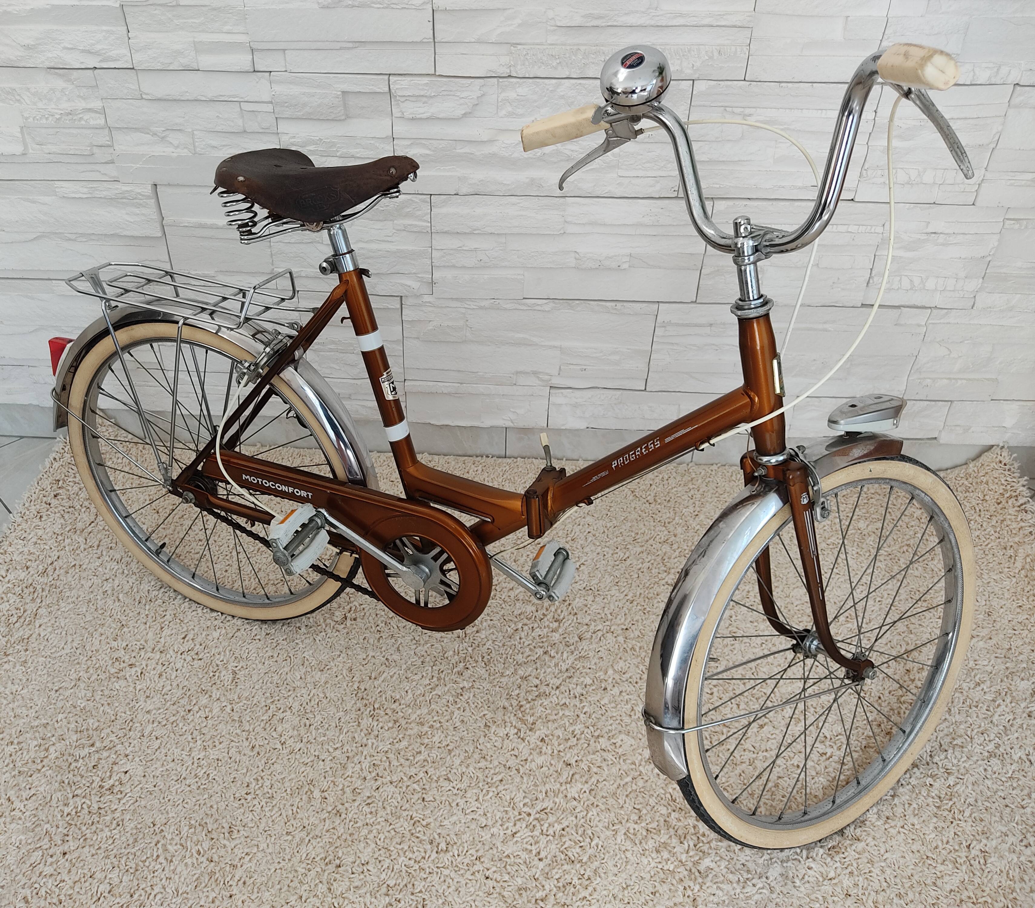 Vintage folding bike