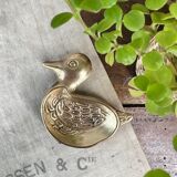 Brass "bird" tidy