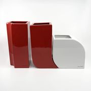 Very rare set of 3 ceramic vases • Pierre Cardin • Circa 1968