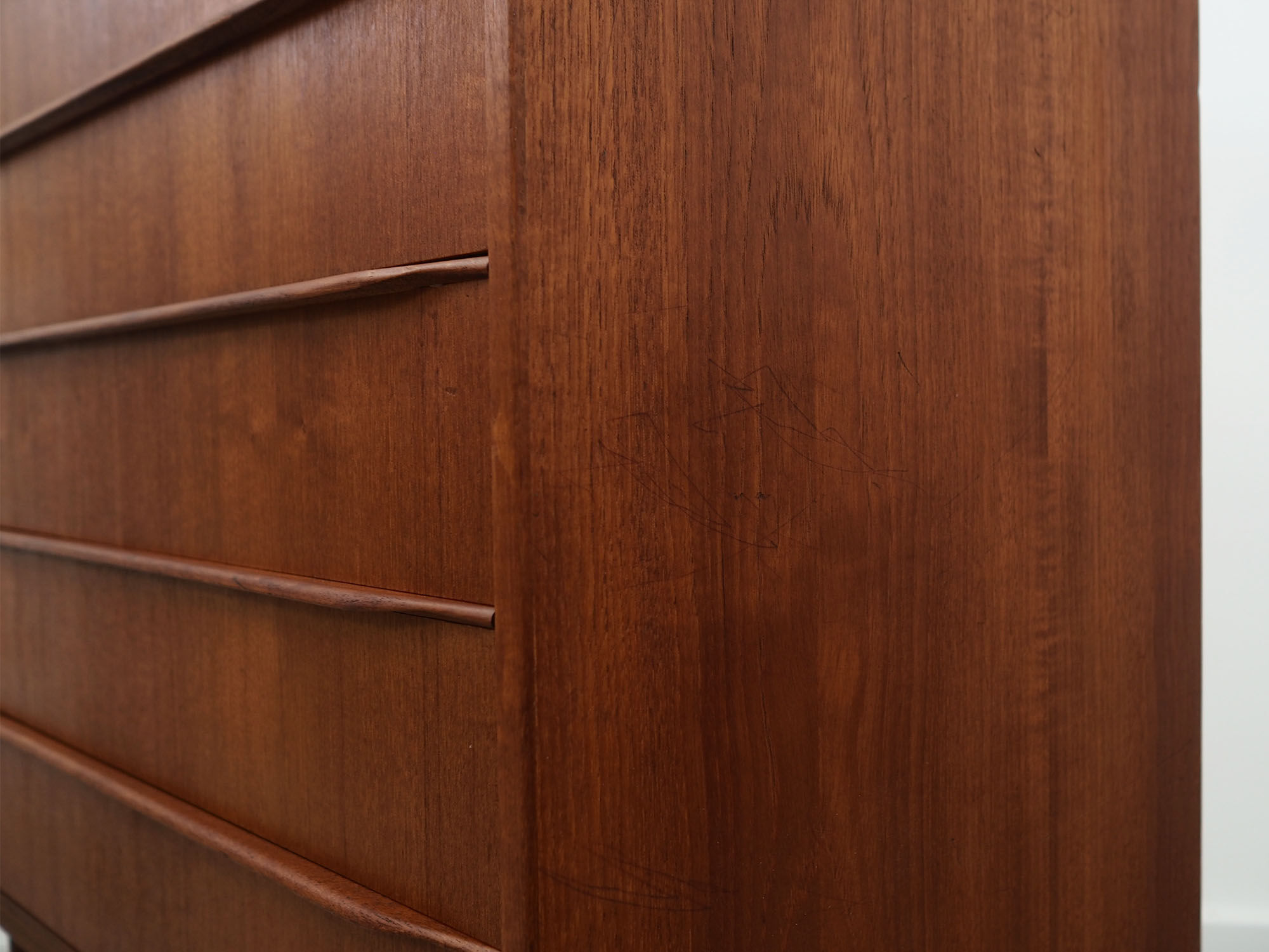 Teak chest of drawers, Danish design, 60's, production: Denmark