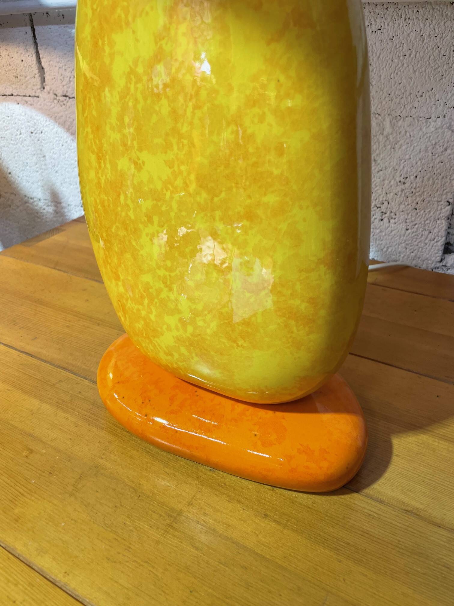 Lampe en céramique de François Châtain