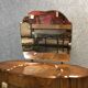 Hairdresser art deco missing in walnut