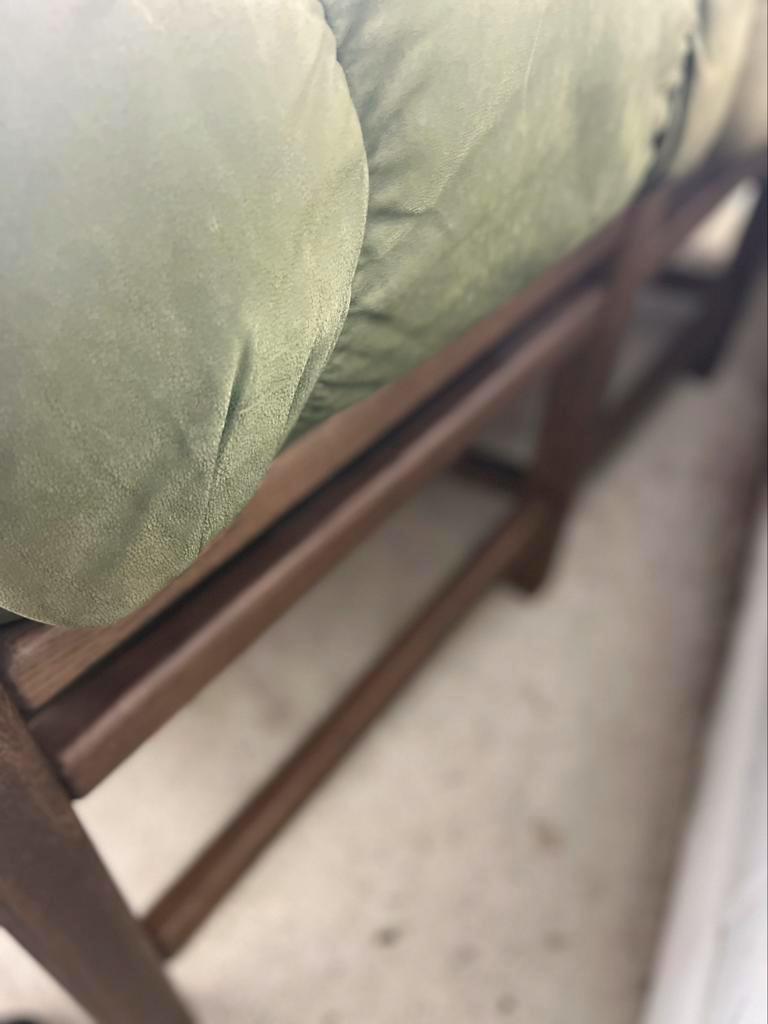 Vintage leather seat