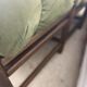 Vintage leather seat