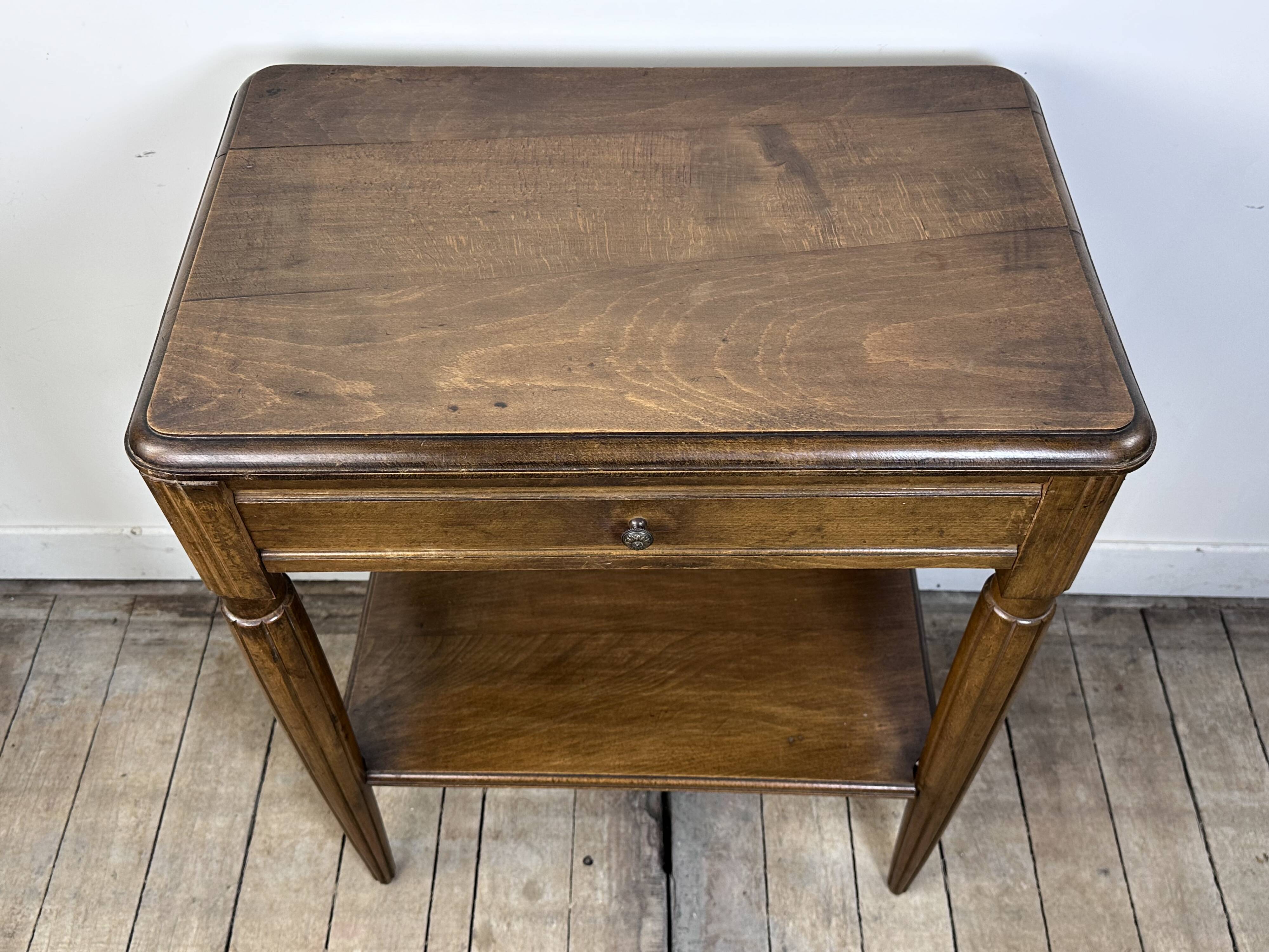 1940s Oak Side Table