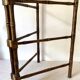 Antique wooden towel rack
