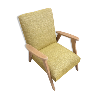 Fauteuil 70 moutarde
