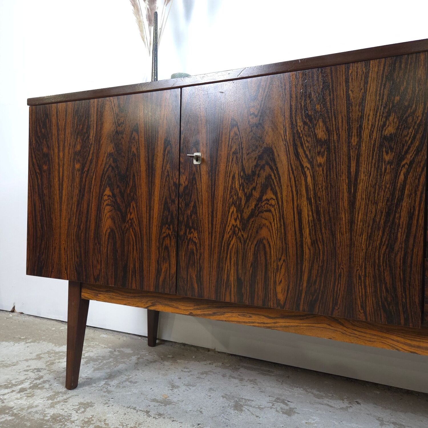 Vintage 60s - 70s rosewood sideboard TV cabinet