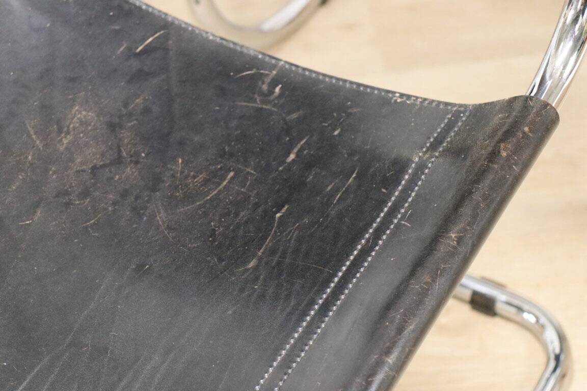 Set of 4 MR10 chairs by Ludwig Mies Van Der Rohe