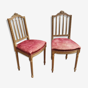 Pair of chair Louis XVl