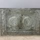 BEGA brutalist wall or ceiling light, pressed glass, 1960s-70s