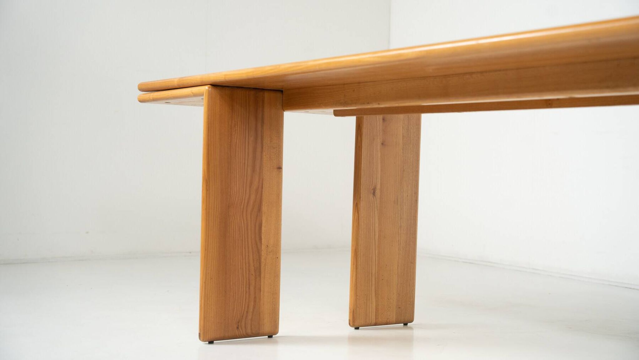 Mid-Century Modern Wooden Dining Table, in the style of Mario Marenco, Italy