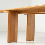 Mid-Century Modern Wooden Dining Table, in the style of Mario Marenco, Italy