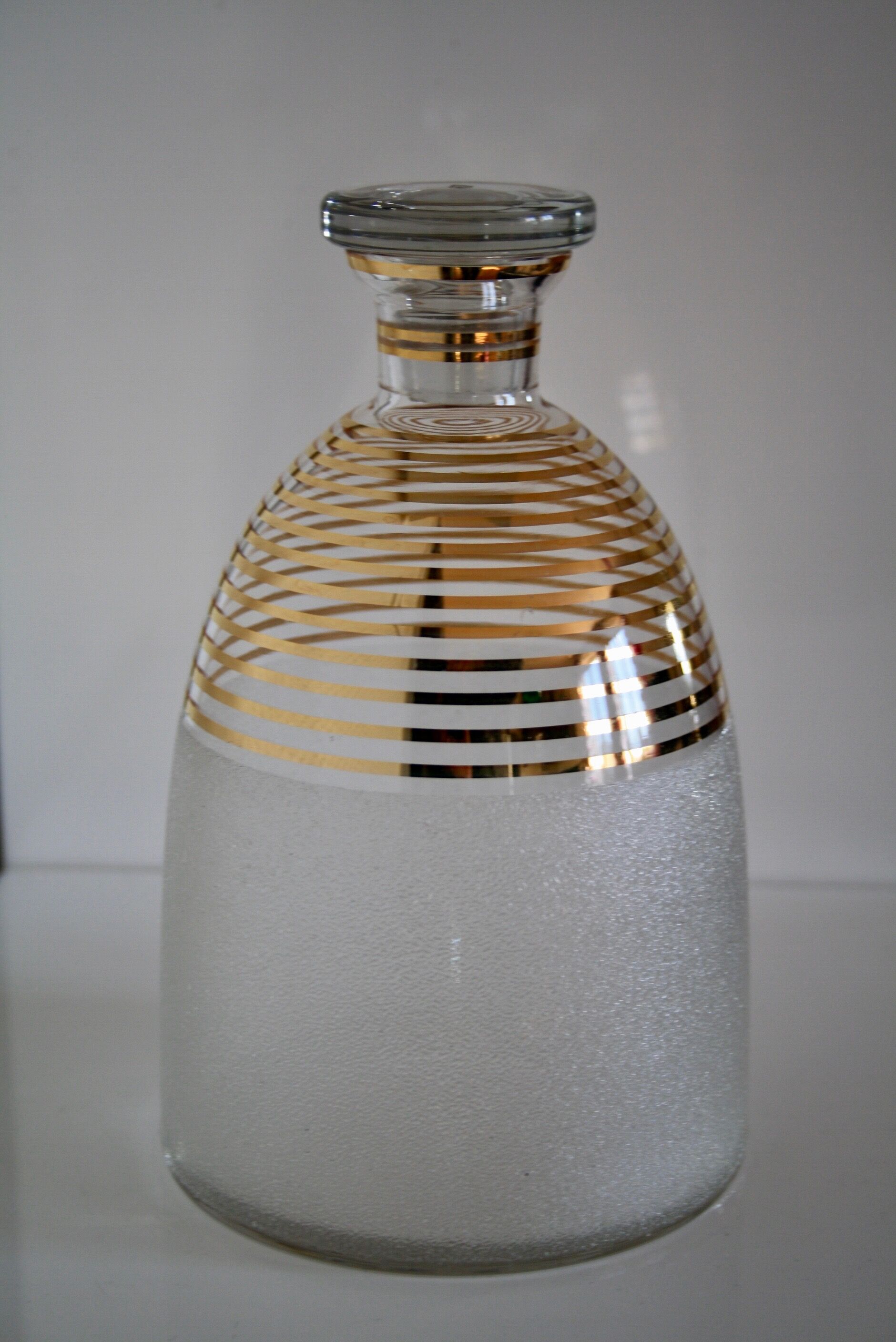 Decanters old set of 3