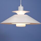 Danish hanging lamp in white, 1980s
