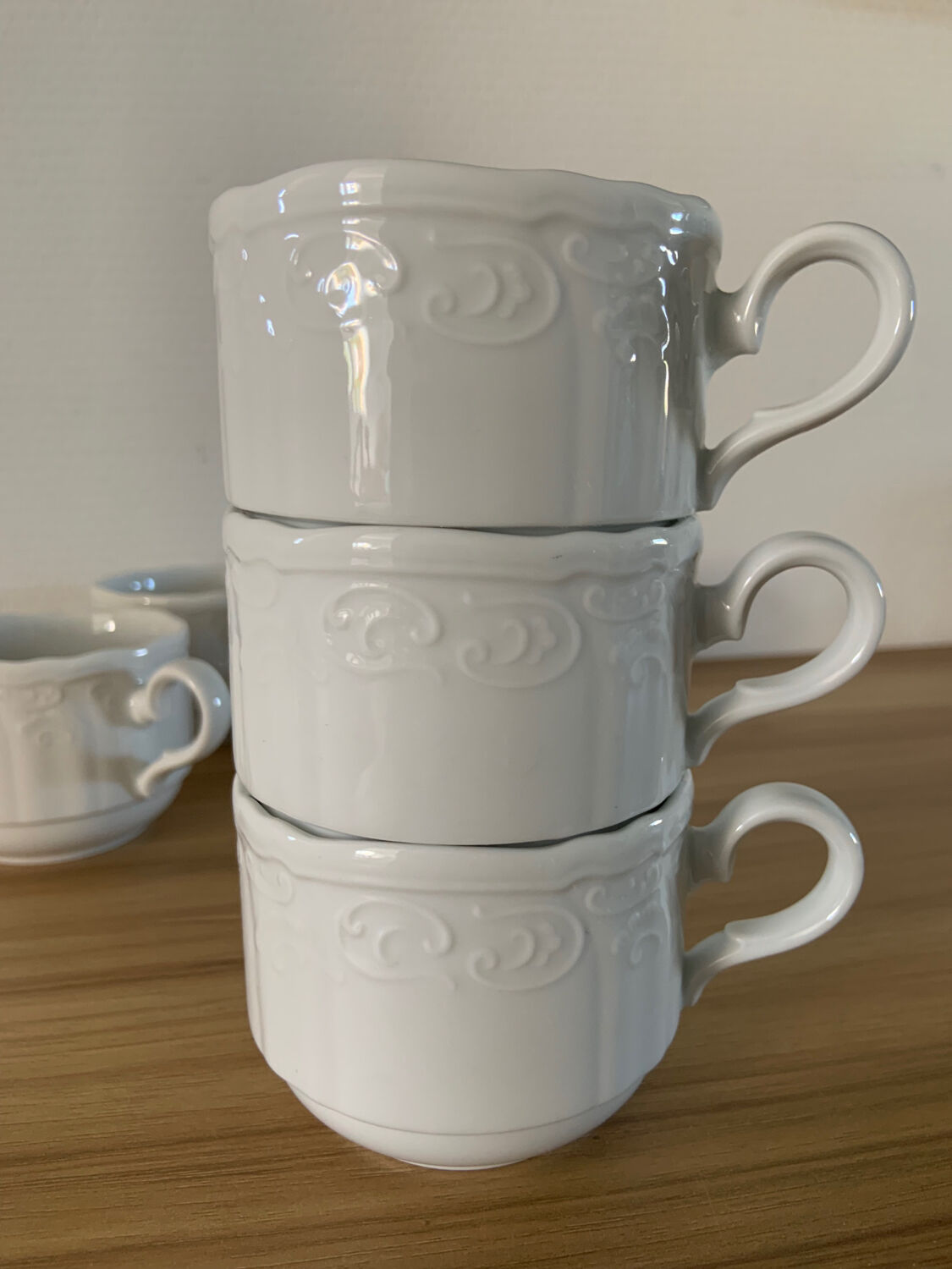 Tasses Bareuther Bavaria blanches
