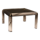 Square Lucite & Brass Coffee Table | Europe 1970s