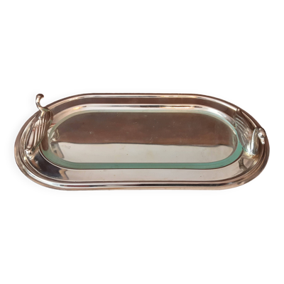 Plat métal foie gras