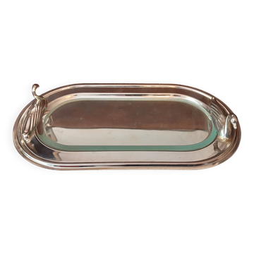 Plat métal foie gras