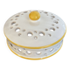 Vintage perforated ceramic box Arlux Belgium – 1960s/70s