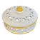 Vintage perforated ceramic box Arlux Belgium – 1960s/70s