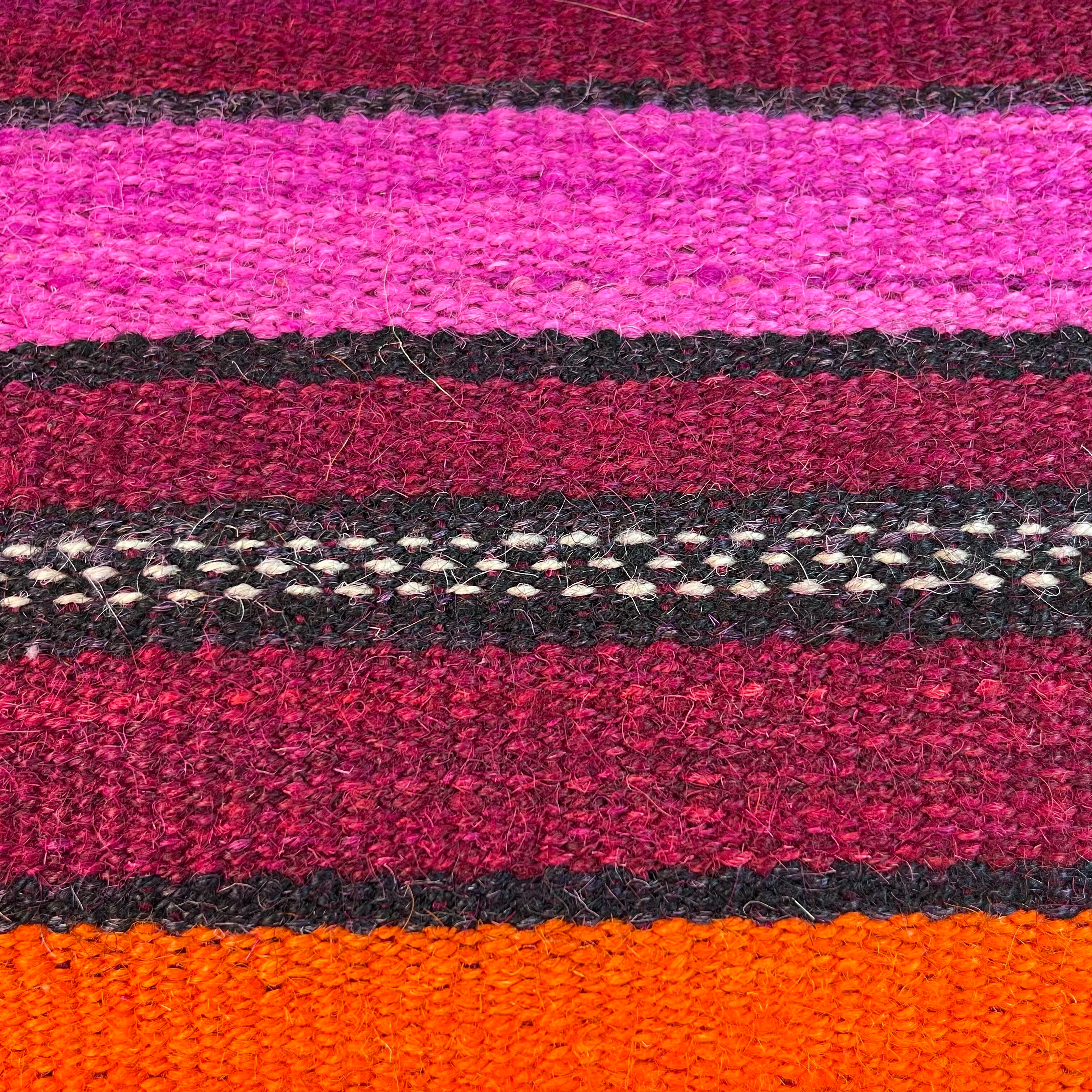 Vintage turkish kilim cushion cover, 30 x 50 cm