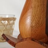 Vintage wooden table lamp