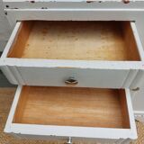 Small white Mado buffet, chippy paint