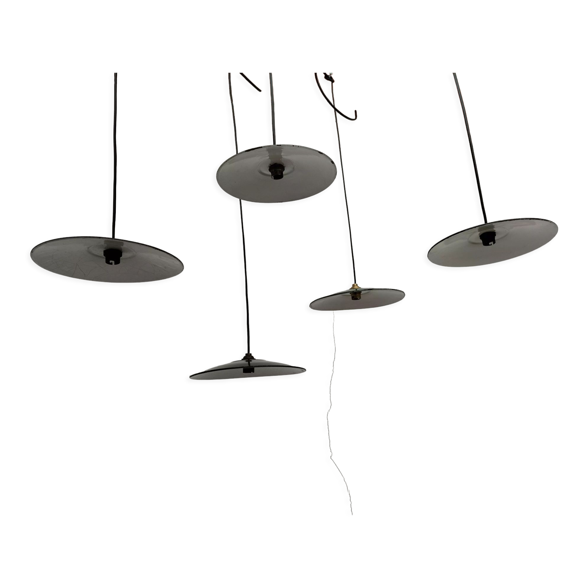 Enamelled old lamp series