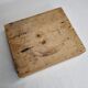 Ancien monnayeur de comptoir en bois et laiton, 21 cm