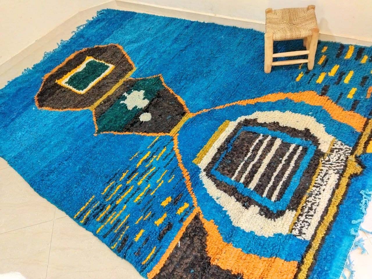 Moroccan berber carpet 295x193cm