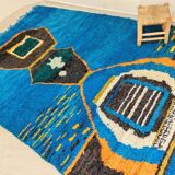 Moroccan berber carpet 295x193cm