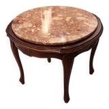 Antique carved wooden gueridon