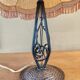 Lampe art nouveau fer forgé