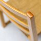 Stackable chairs Poul Volther Gemla Sweden in modern Scandinavian ash from the mid-20th century.