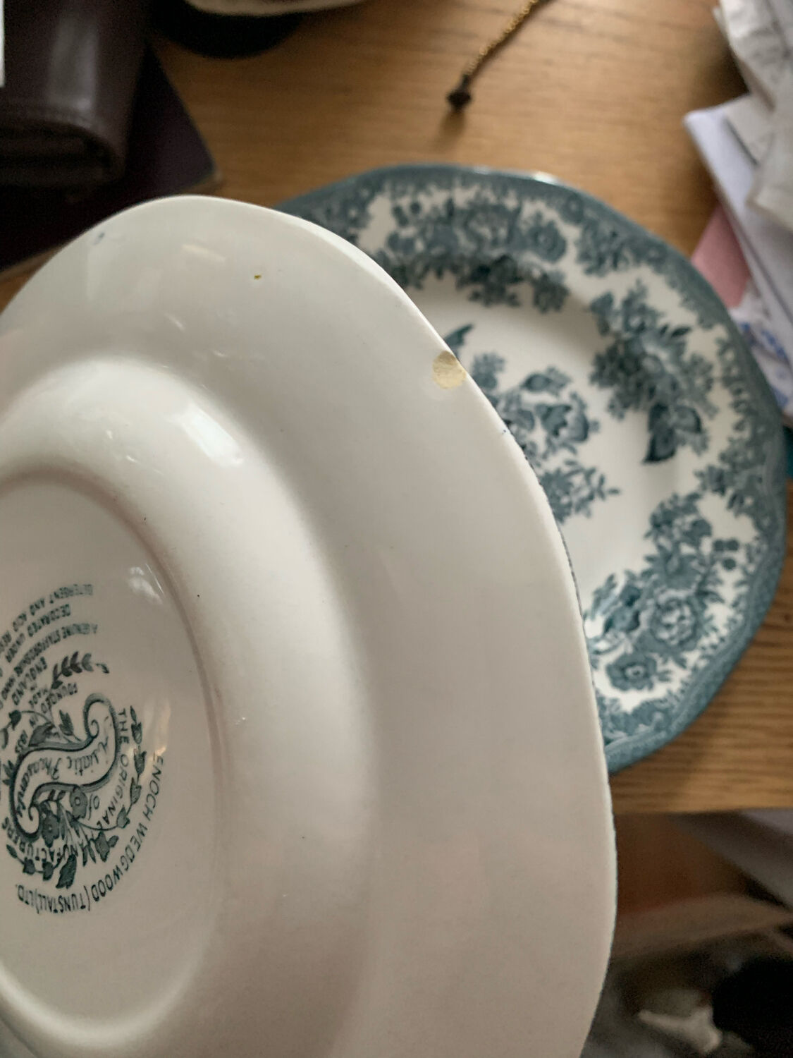 Wedgwood plates