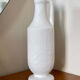 Papier-mâché style vase
