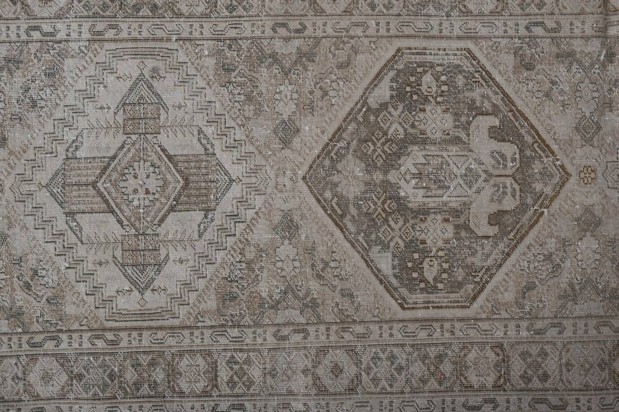 Vintage Turkish hallway rug 75x430 cm