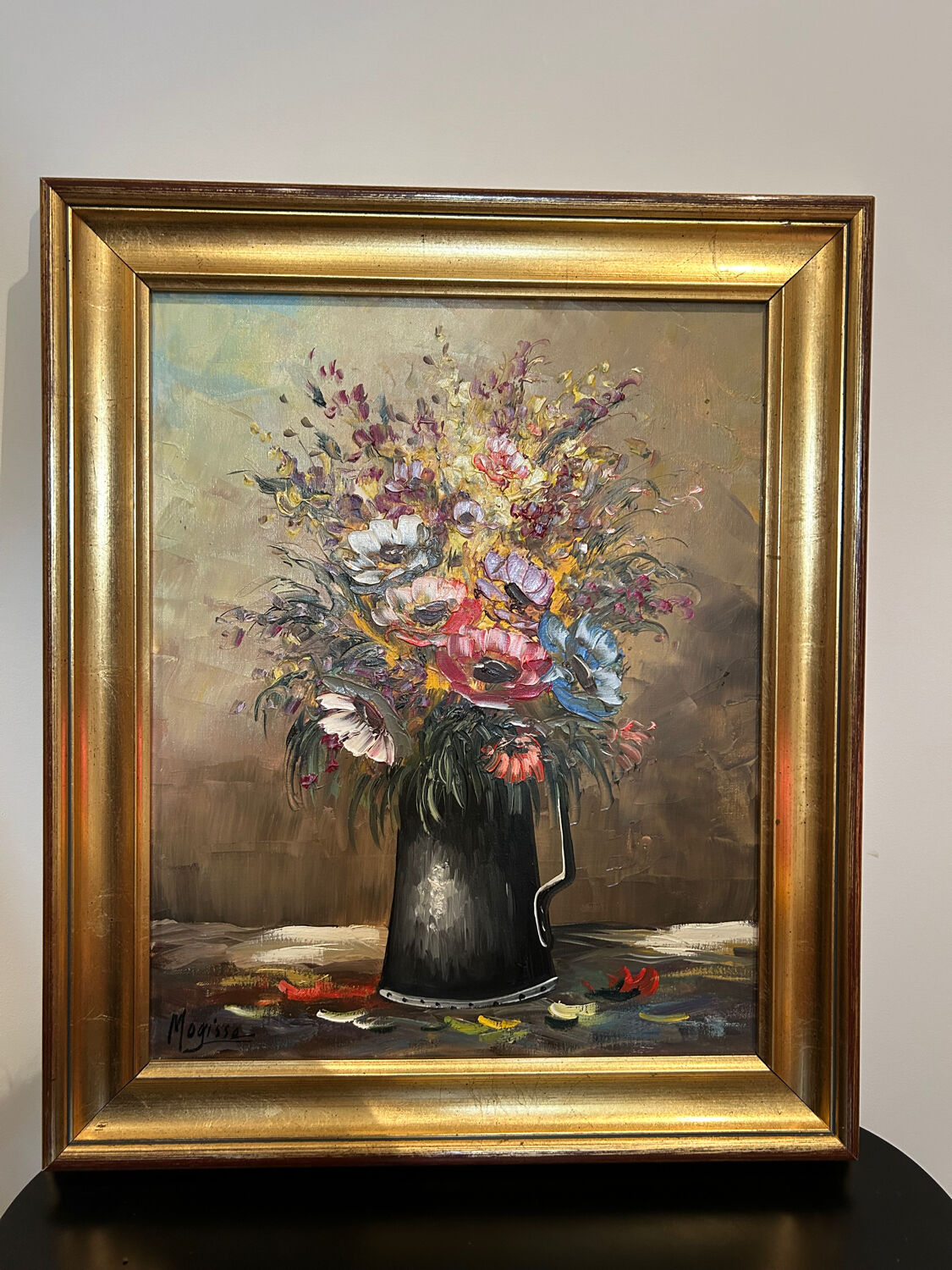 Oil painting on canvas Mogisse