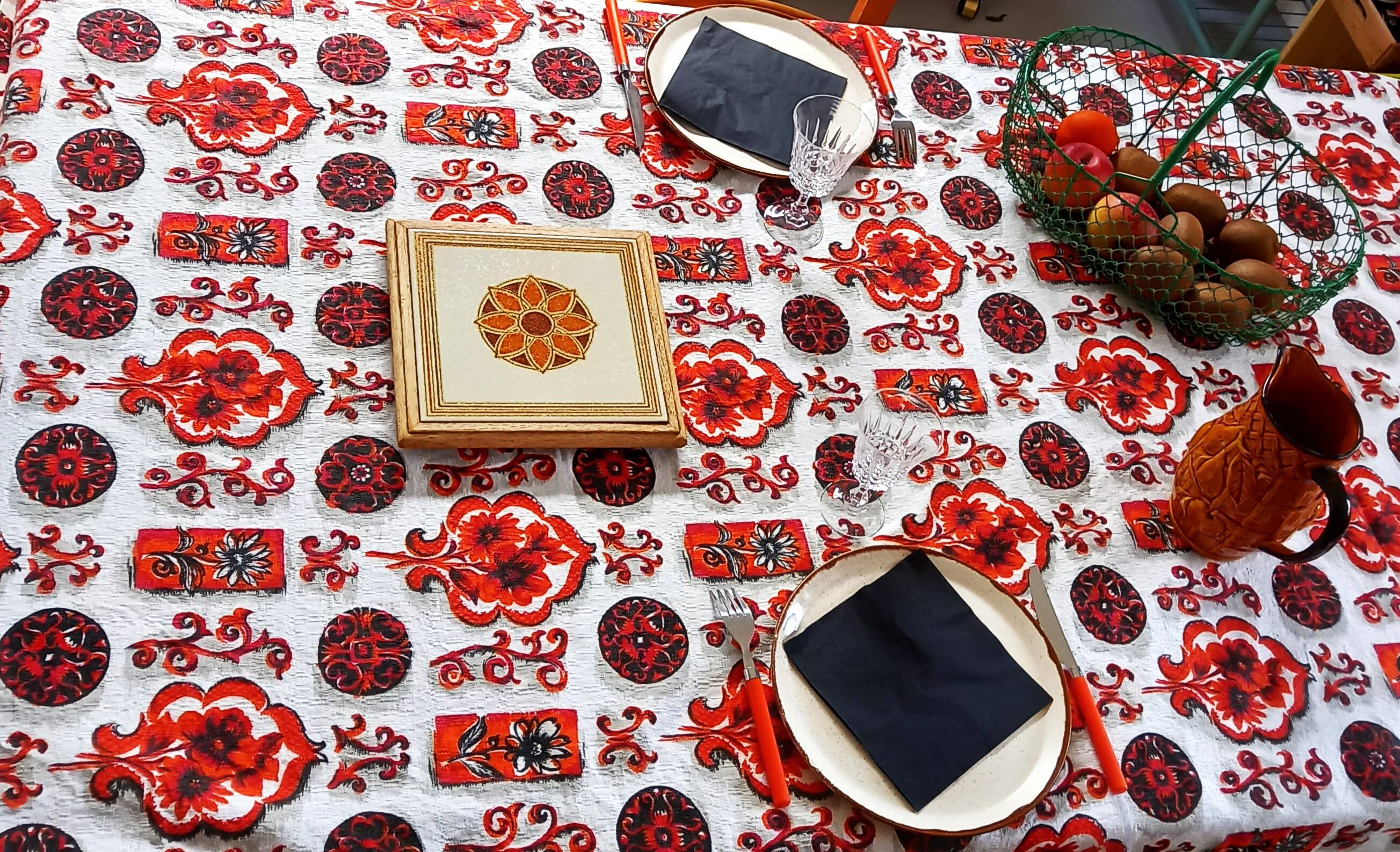 Vintage tablecloth