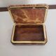 Old brown alabaster box