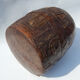 Pot to measure Kerala teak antique brass