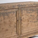 Old sideboard with gray patina (c.1900) #78