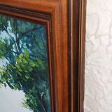 Provençal watercolor signed