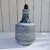 Ceramic lamp base by Danuta Le Hénaff