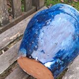 Glazed ceramic vase