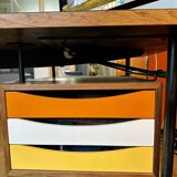 FINN JUHL NYHAVN DESK (LINOLEUM / WALNUT)