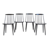 Set of four chairs by Folke Pâlsson, model J77